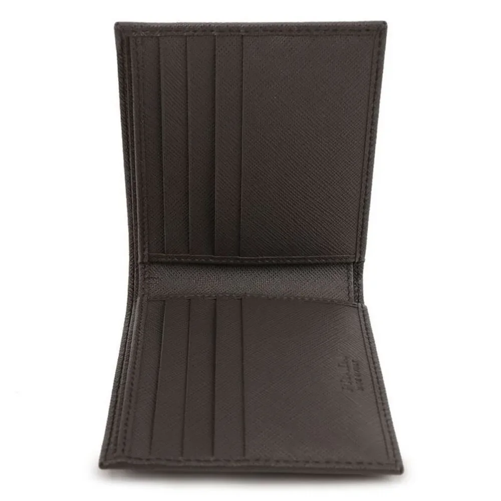 Saffiano Leather Bifold Wallet